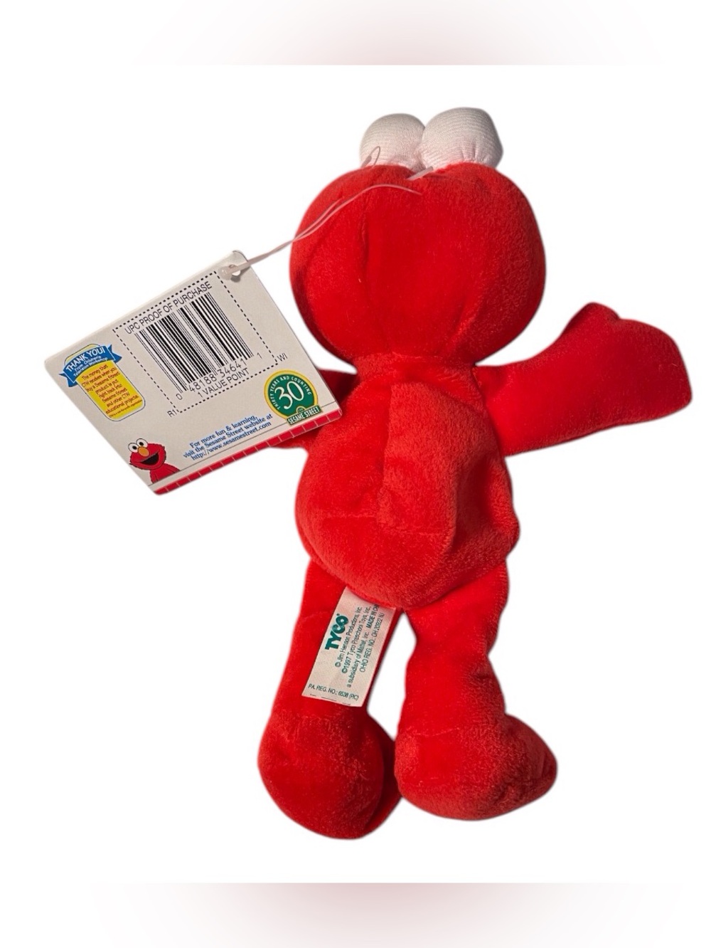 TYCO1997 Brand new with label Sesame Street Beans Elmo All Ages. B1 - Picture 3 of 5